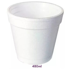 Pote de Isopor 480ml – 25 unds