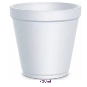Pote de Isopor 720ml – 25 unds