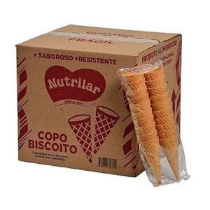 Copo Biscoito Nutrilar - caixa com 300 unds