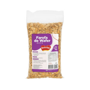 Farofa de Wafer granulada- Nutrilar - 1kg- PROMOÇÃO VENCE 01/26