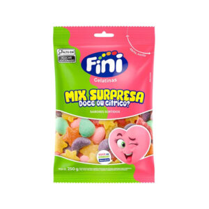 Gelatina mix surpresa - 250g - Fini