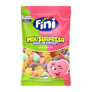 Gelatina mix surpresa - 500g - Fini