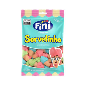 Gelatina sorvetinho - 250g - Fini