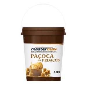 Recheio paçoca com pedaços - 3,5kg - MasterMax