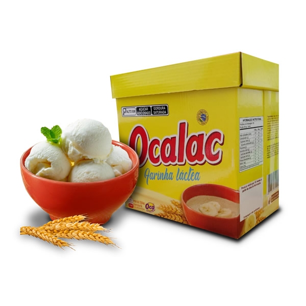 Creme gelado ocalac Farinha Láctea 5L - OCA