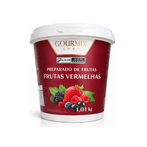 Preparo de Fruta GourMix - Frutas Vermelhas - 1,01kg