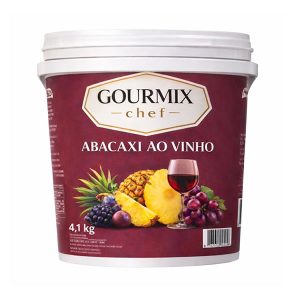 Preparo de Fruta GourMix - Abacaxi com Vinho - 4,01kg